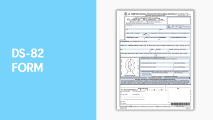 U.S. Passport Renewal Form DS-82